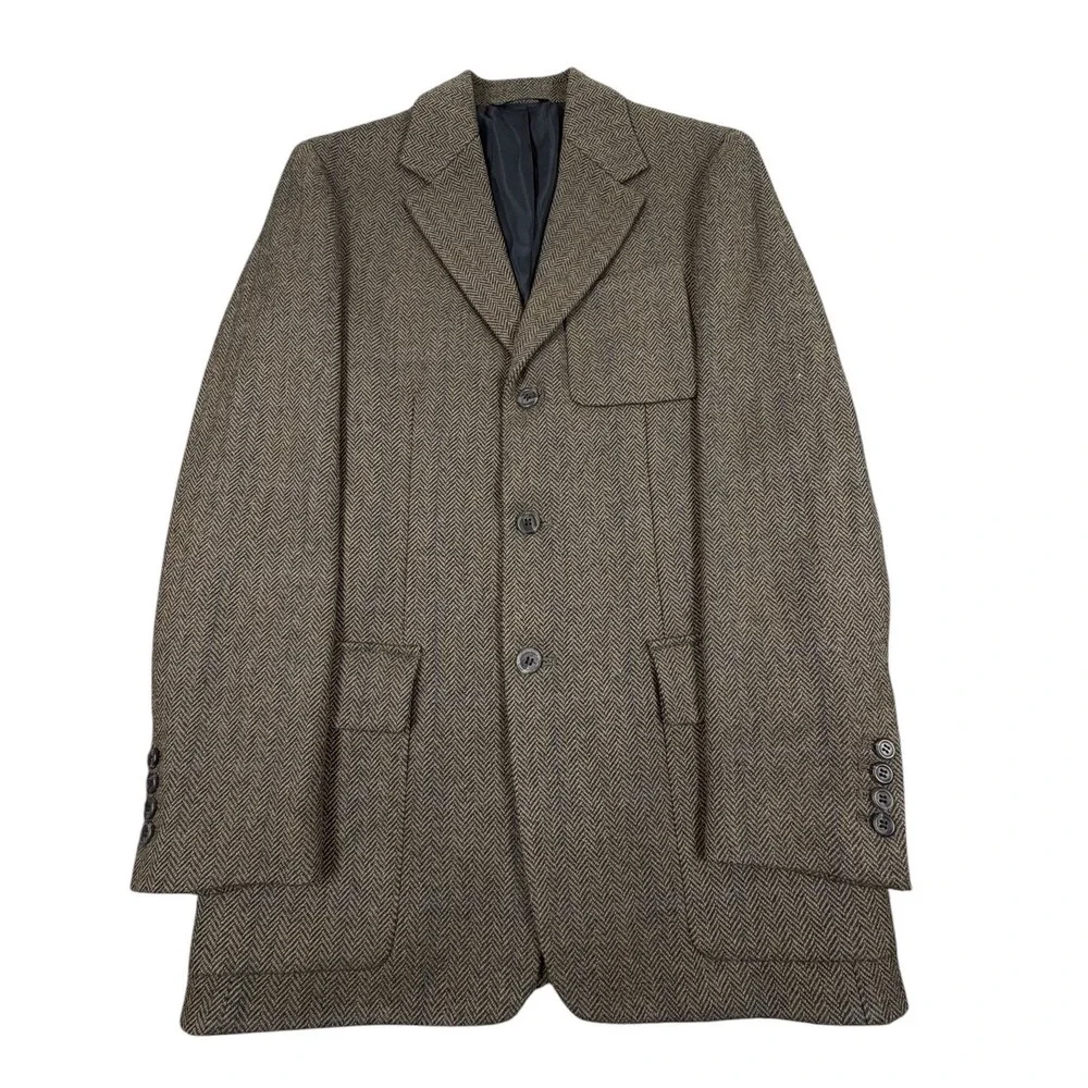 J Crew Blazer Men's Lot Size S 38R Patchwork, Seersucker,Windowpanes Wool/Cotton
